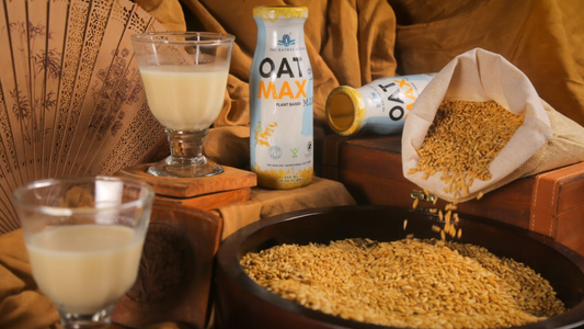 Get your daily dose of nutrition with our creamy oat drink!
