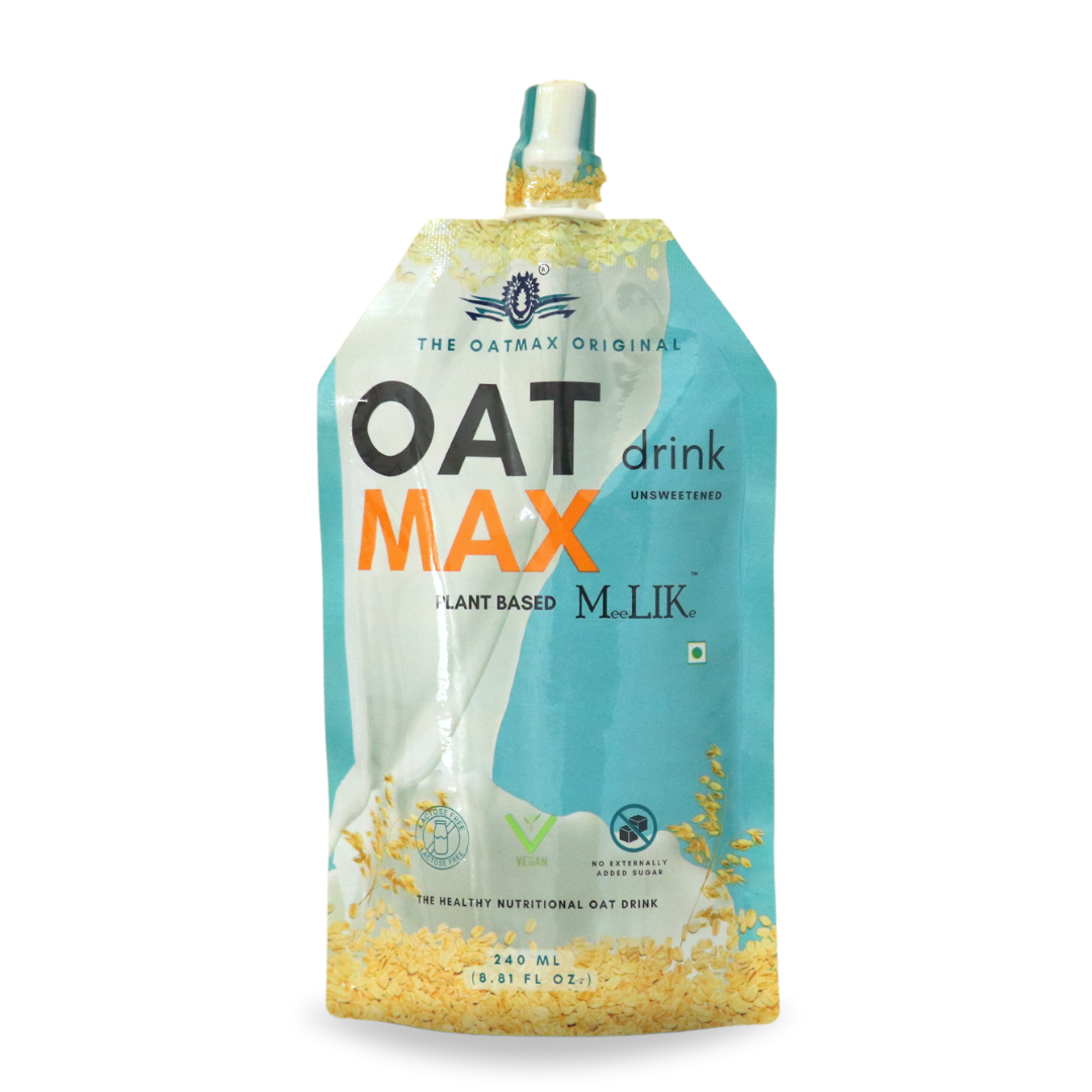 OATMAX Oat Drink Plain Spout Pouch 240 ml (6% fat content)